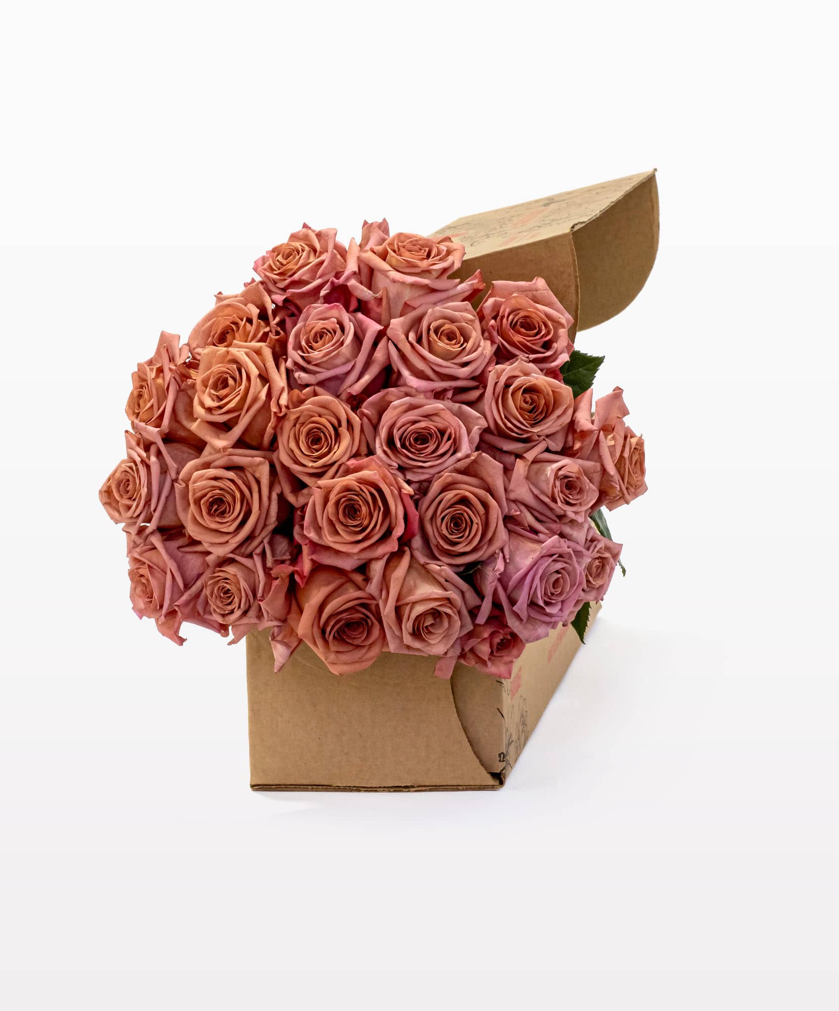 A stunning arrangement of soft pink roses presented in an elegant box for special occasions.